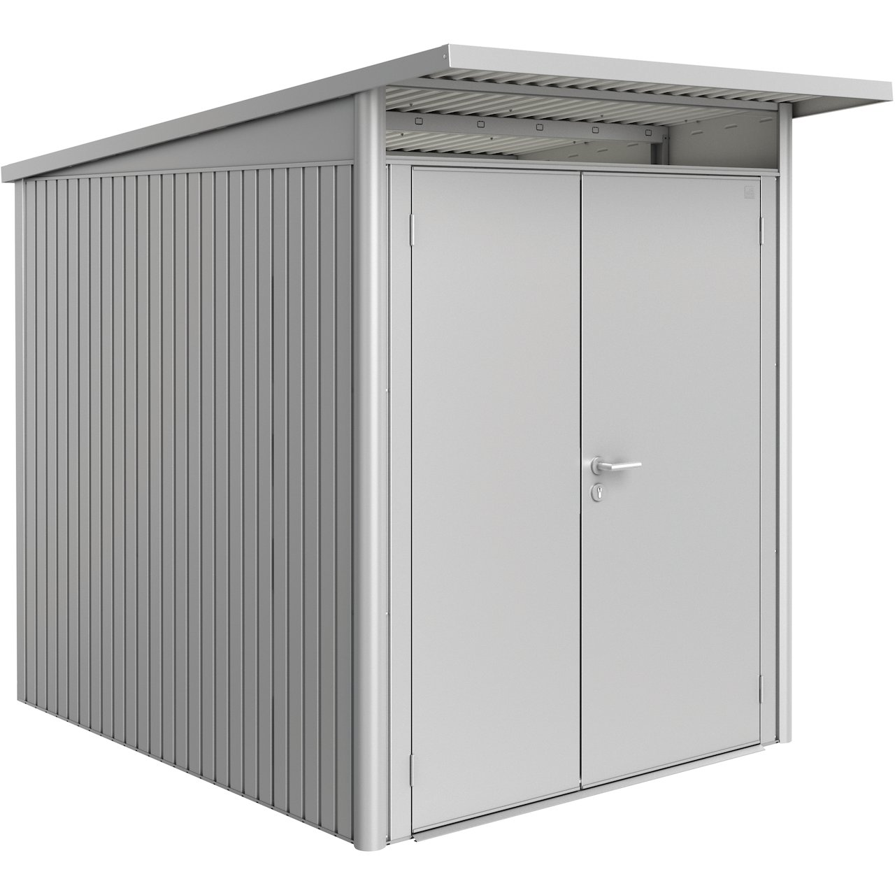 BIOHORT UTEBOD AVANTGARDE A2 SØLV DBL DØR