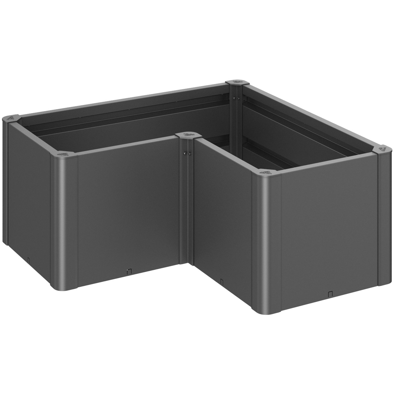 BIOHORT HØYBED BELVEDERE MINI L100 MØRK GRÅ METALLIC