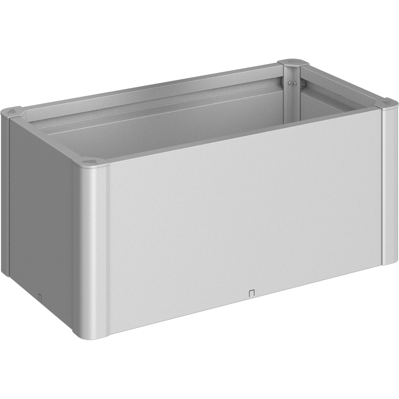 BIOHORT HØYBED BELVEDERE MINI 100 SØLV METALLIC