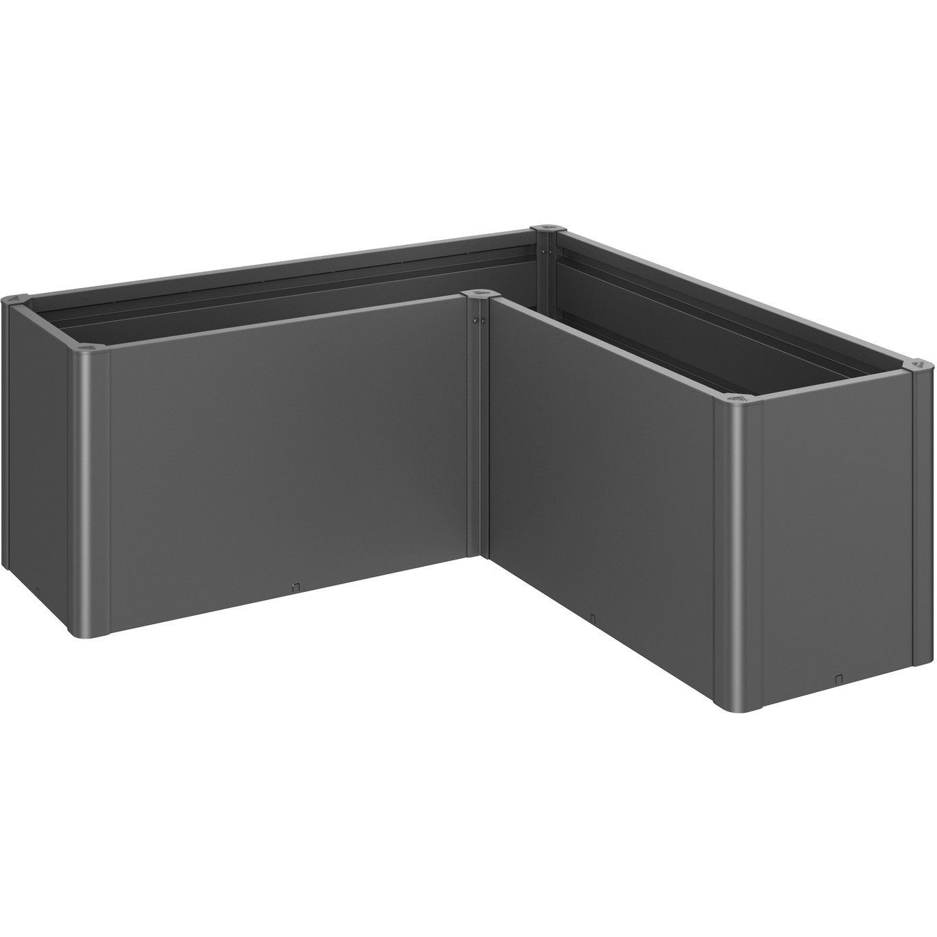 BIOHORT HØYBED BELVEDERE MIDI L150 MØRK GRÅ METALLIC BIOHORT HØYBED BELVEDERE MIDI L150 MØRK GRÅ METALLIC