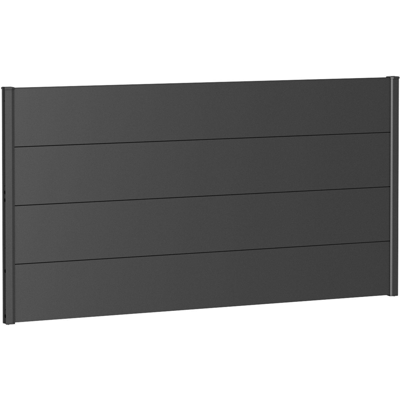 BIOHORT VEGGPANEL FOR LEVEGG UTEN AKRYLGLASS 180X90 MØRK GRÅ METALLIC BIOHORT VEGGPANEL FOR LEVEGG UTEN AKRYLGLASS 180X90 MØRK GRÅ METALLIC