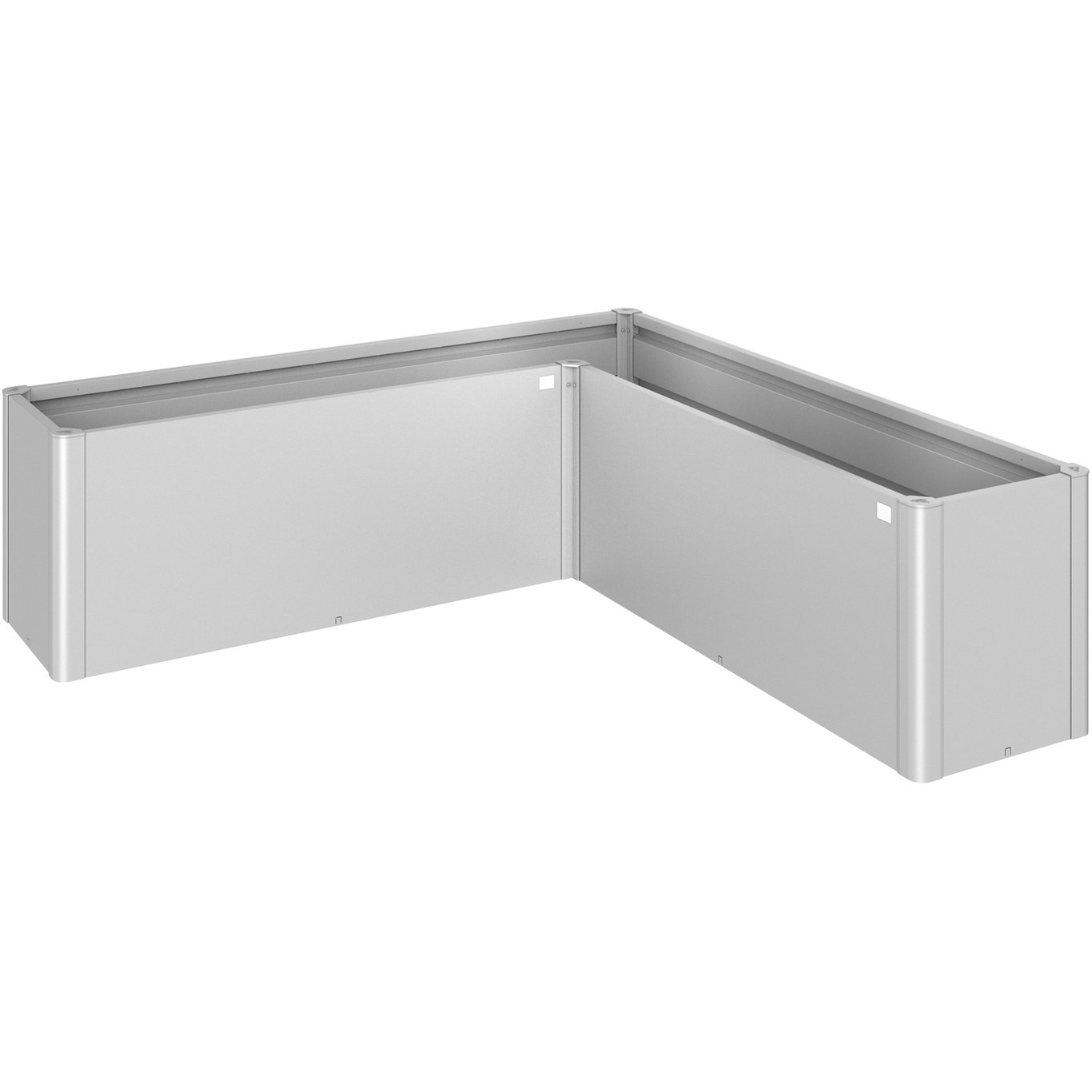 BIOHORT HØYBED BELVEDERE MIDI L200 SØLV METALLIC