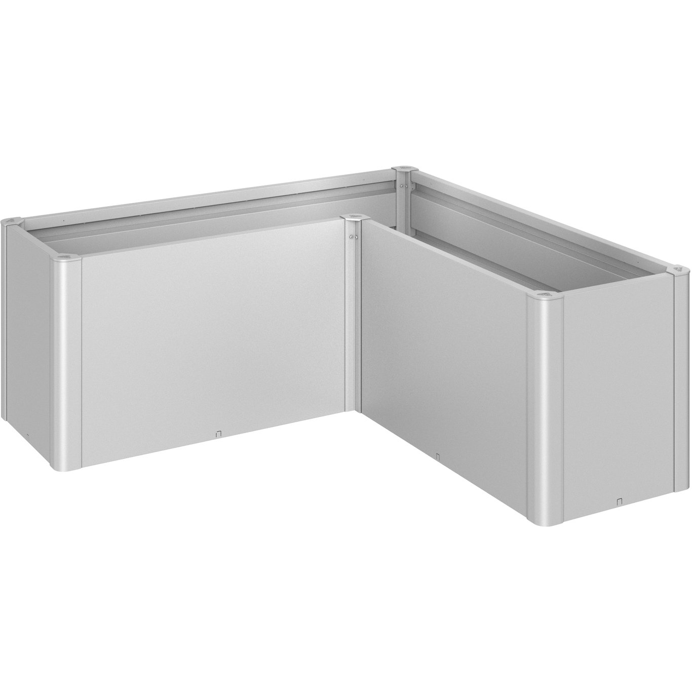 BIOHORT HØYBED BELVEDERE MIDI L150 SØLV METALLIC