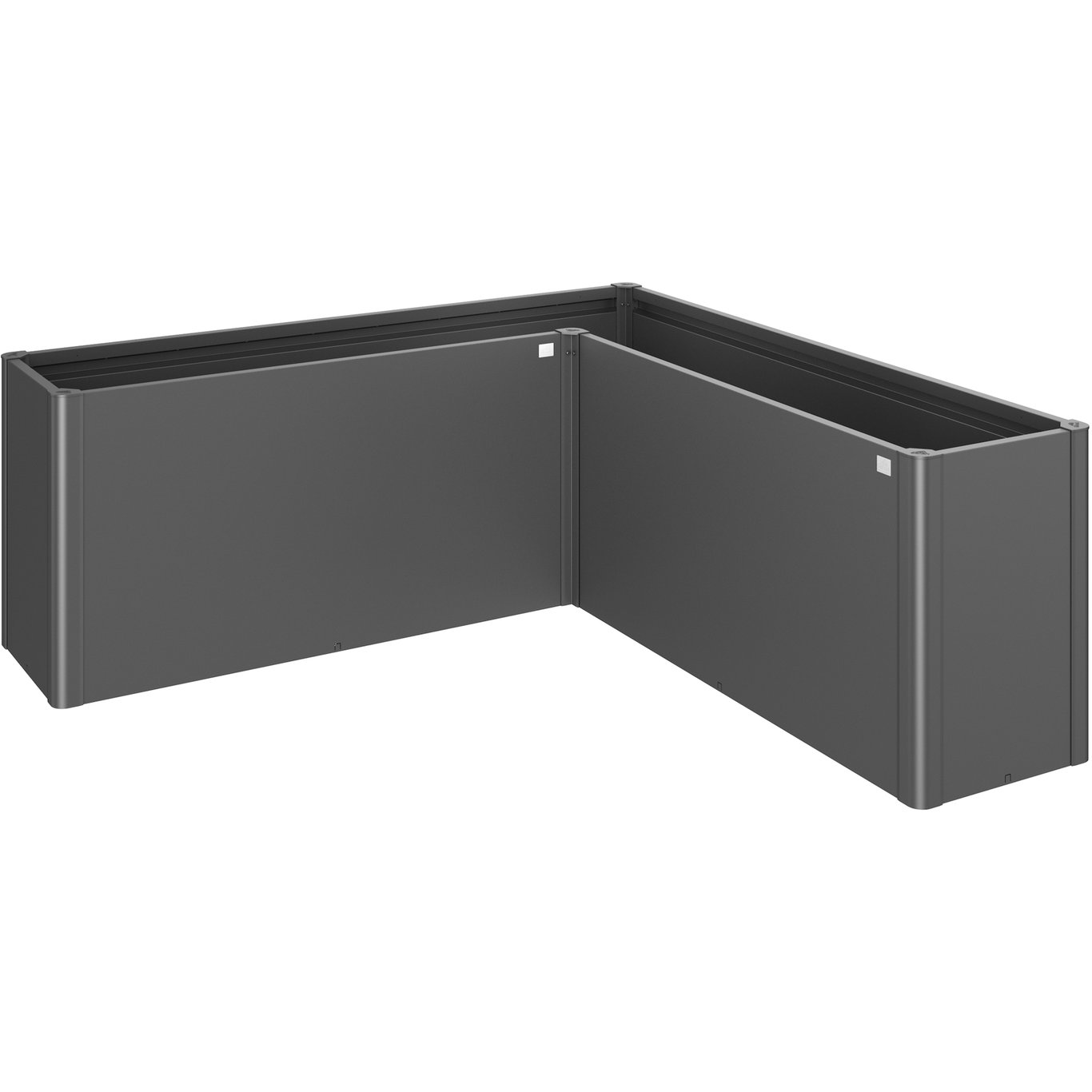 BIOHORT HØYBED BELVEDERE MAXI L200 MØRK GRÅ METALLIC BIOHORT HØYBED BELVEDERE MAXI L200 MØRK GRÅ METALLIC