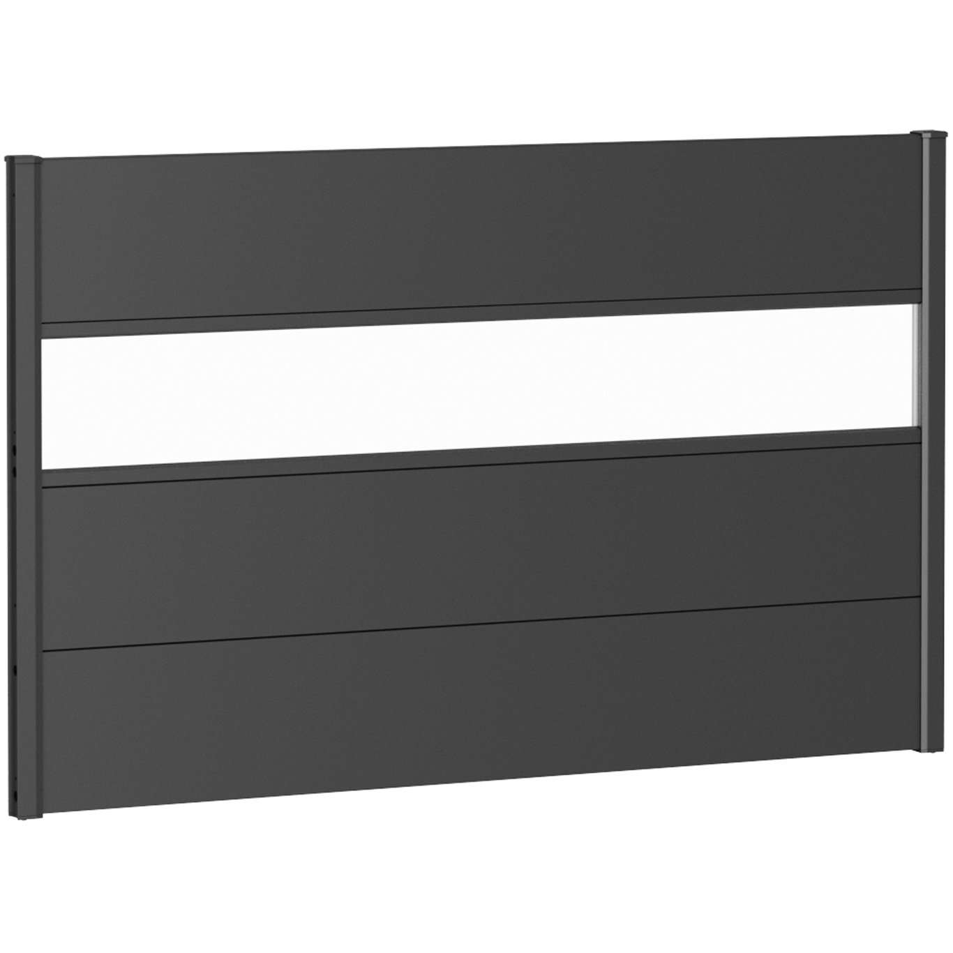 BIOHORT VEGGPANEL FOR LEVEGG AKRYLGLASS 150X90 MØRK GRÅ METALLIC BIOHORT VEGGPANEL FOR LEVEGG AKRYLGLASS 150X90 MØRK GRÅ METALLIC