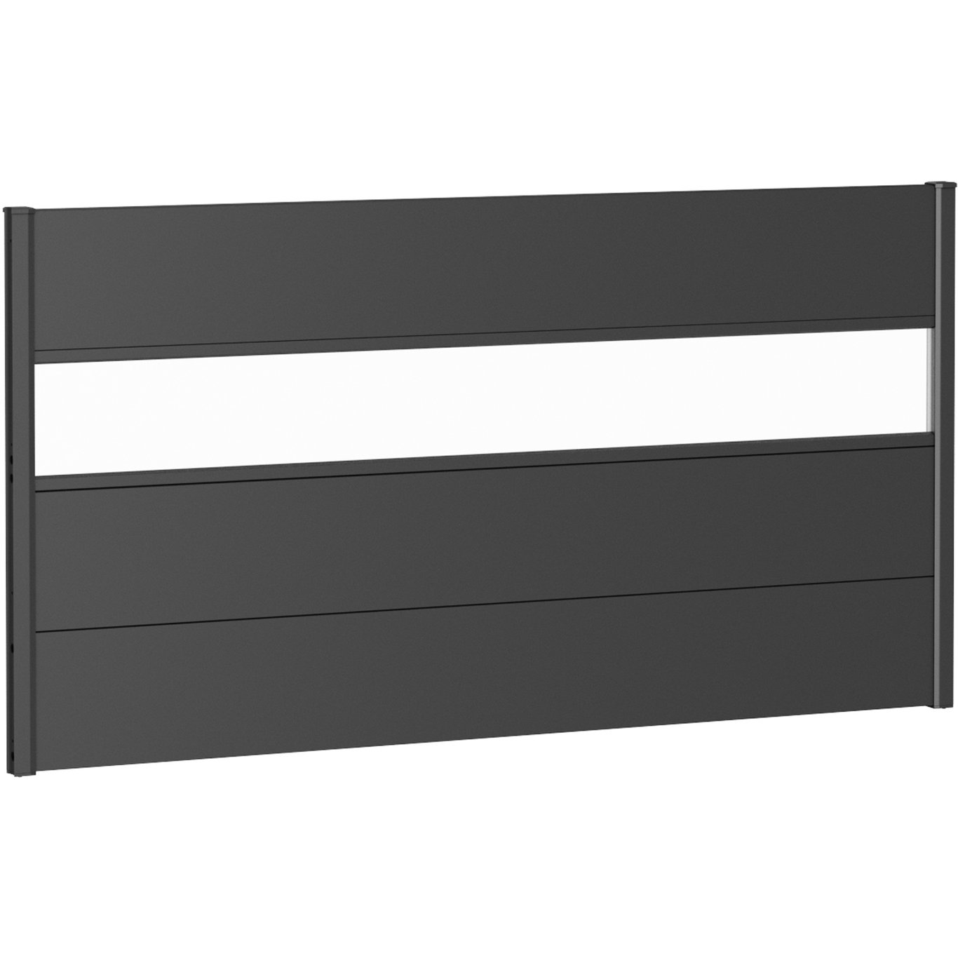 BIOHORT VEGGPANEL FOR LEVEGG AKRYLGLASS 180X90 MØRK GRÅ METALLIC BIOHORT VEGGPANEL FOR LEVEGG AKRYLGLASS 180X90 MØRK GRÅ METALLIC