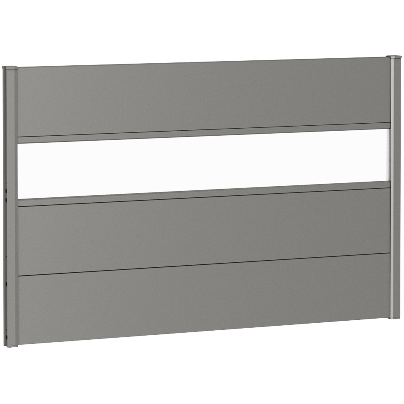BIOHORT VEGGPANEL FOR LEVEGG AKRYLGLASS 150X90 KVARTSGRÅ METALLIC BIOHORT VEGGPANEL FOR LEVEGG AKRYLGLASS 150X90 KVARTSGRÅ METALLIC