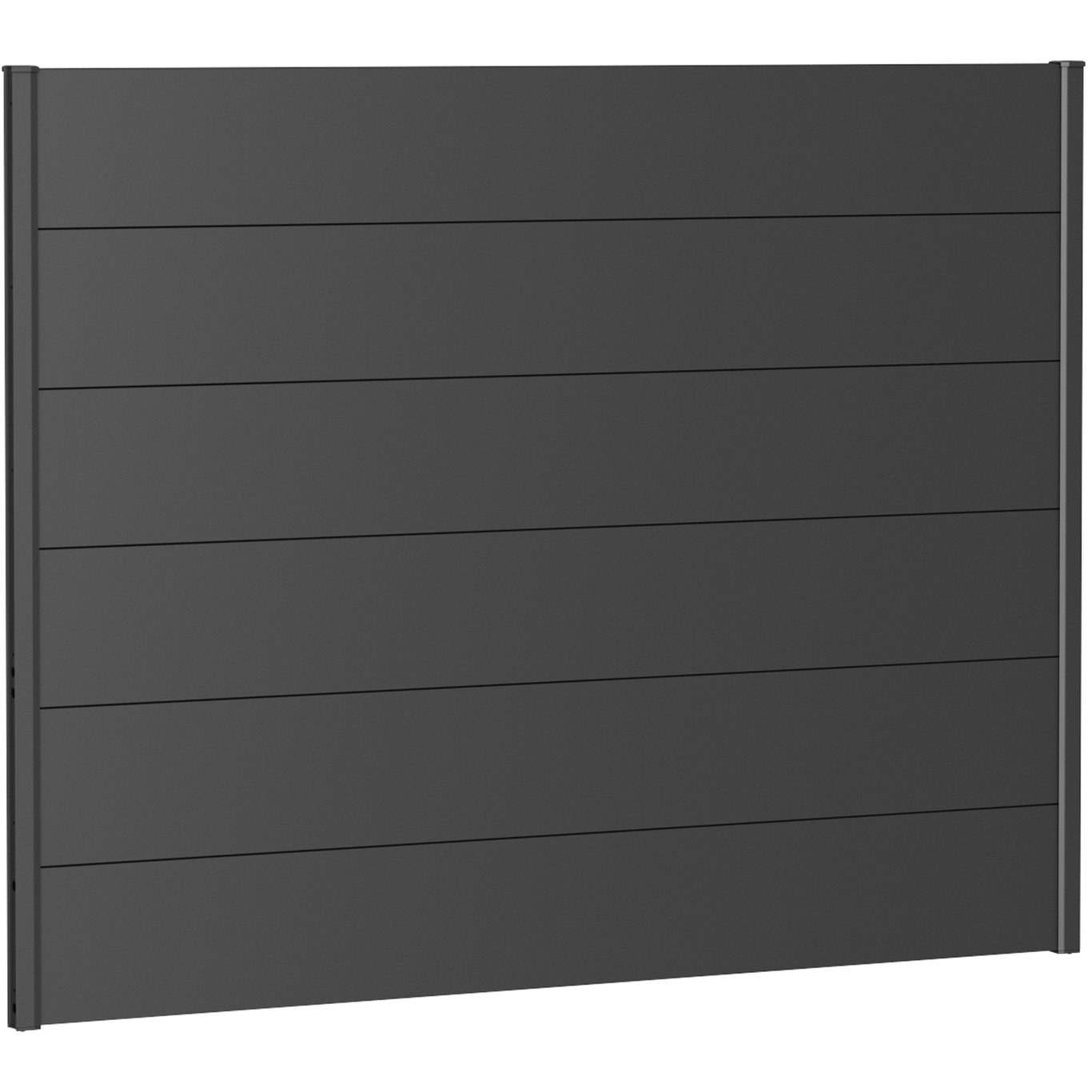 BIOHORT VEGGPANEL FOR LEVEGG UTEN AKRYLGLASS 180X135 MØRK GRÅ METALLIC BIOHORT VEGGPANEL FOR LEVEGG UTEN AKRYLGLASS 180X135 MØRK GRÅ METALLIC