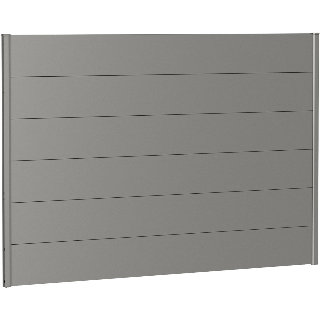 BIOHORT VEGGPANEL FOR LEVEGG UTEN AKRYLGLASS 200X135 KVARTSGRÅ METALLIC BIOHORT VEGGPANEL FOR LEVEGG UTEN AKRYLGLASS 200X135 KVARTSGRÅ METALLIC