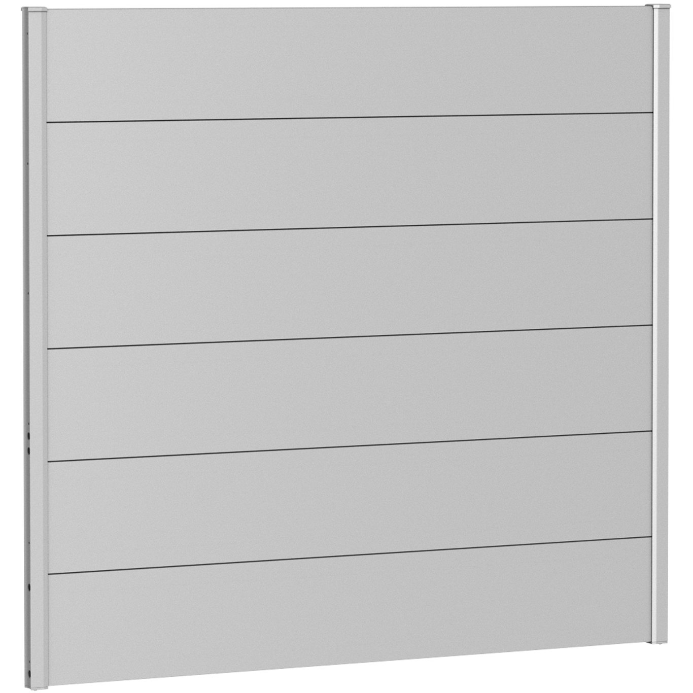 BIOHORT VEGGPANEL FOR LEVEGG UTEN AKRYLGLASS 150X135 SØLV METALLIC BIOHORT VEGGPANEL FOR LEVEGG UTEN AKRYLGLASS 150X135 SØLV METALLIC