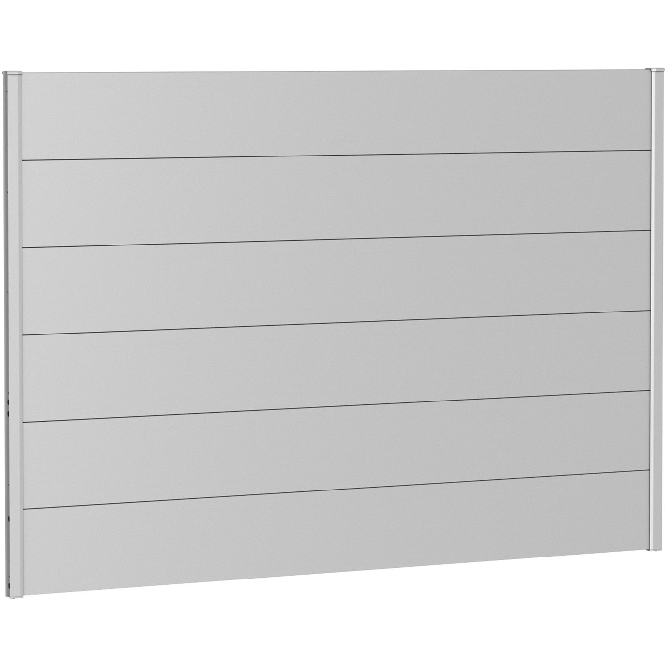 BIOHORT VEGGPANEL FOR LEVEGG UTEN AKRYLGLASS 200X135 SØLV METALLIC BIOHORT VEGGPANEL FOR LEVEGG UTEN AKRYLGLASS 200X135 SØLV METALLIC