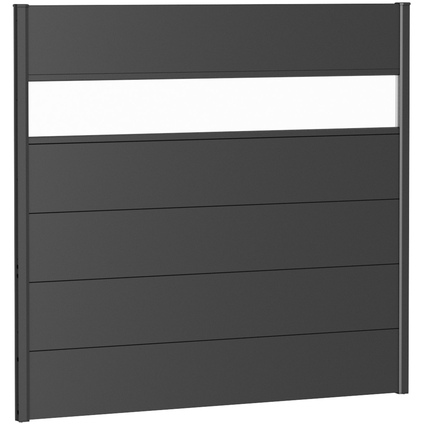 BIOHORT VEGGPANEL FOR LEVEGG AKRYLGLASS 150X135 MØRK GRÅ METALLIC BIOHORT VEGGPANEL FOR LEVEGG AKRYLGLASS 150X135 MØRK GRÅ METALLIC
