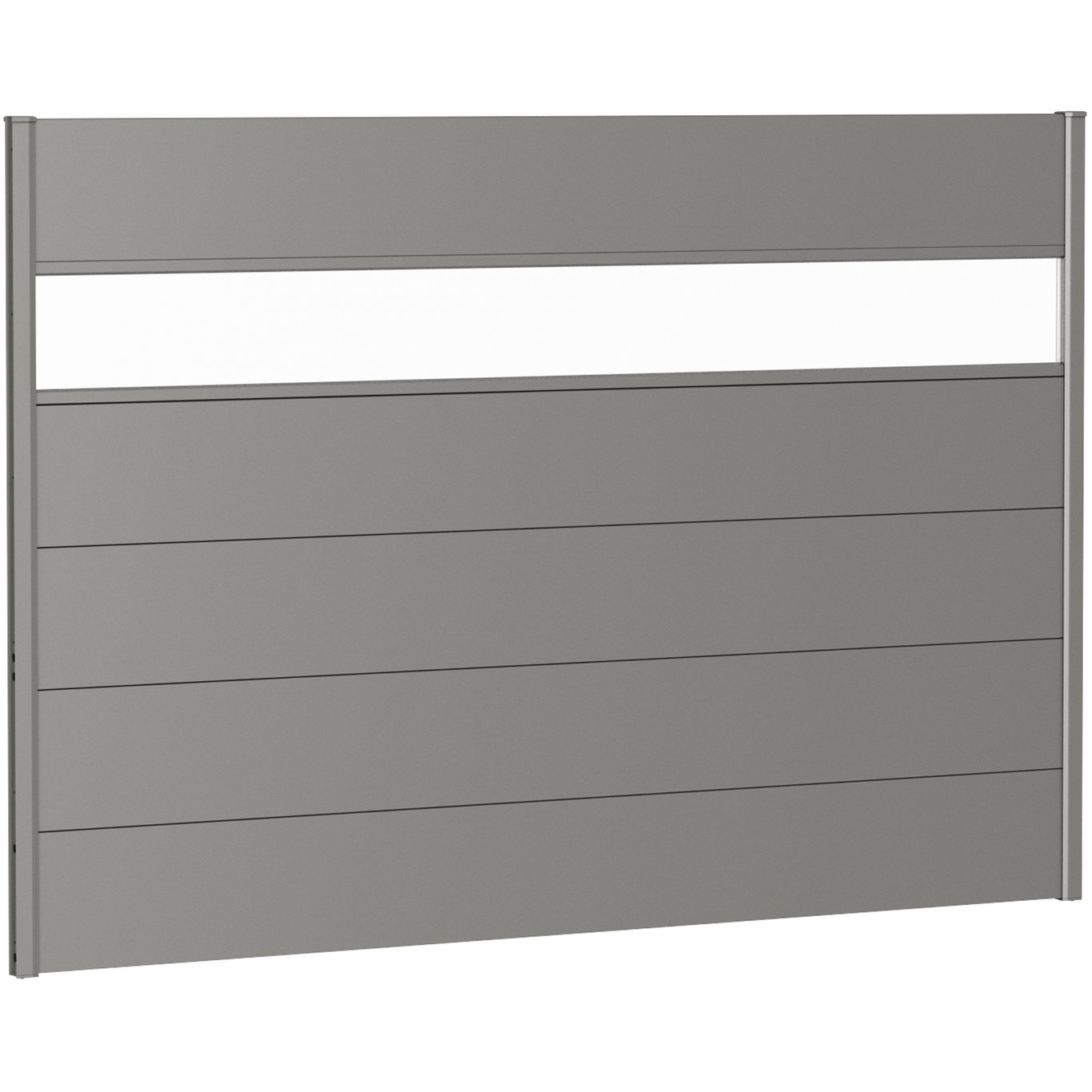 BIOHORT VEGGPANEL FOR LEVEGG AKRYLGLASS 200X135 KVARTSGRÅ METALLIC BIOHORT VEGGPANEL FOR LEVEGG AKRYLGLASS 200X135 KVARTSGRÅ METALLIC
