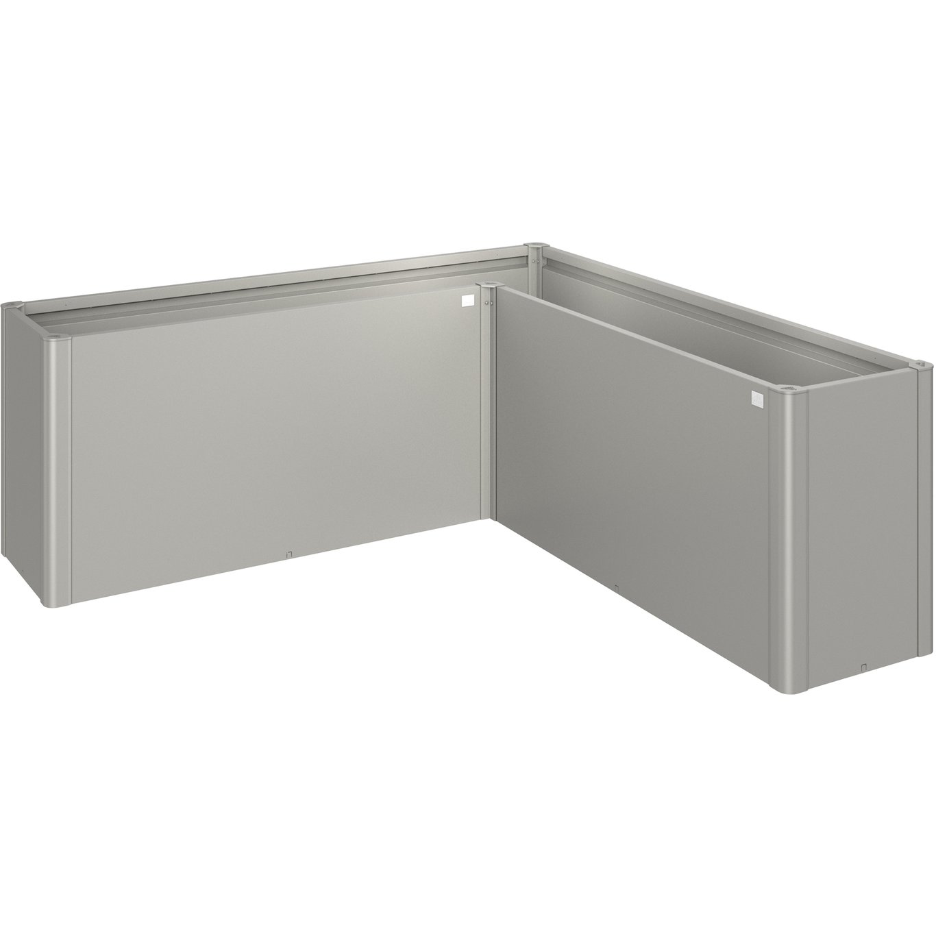 BIOHORT HØYBED BELVEDERE MAXI L200 KVARTSGRÅ METALLIC