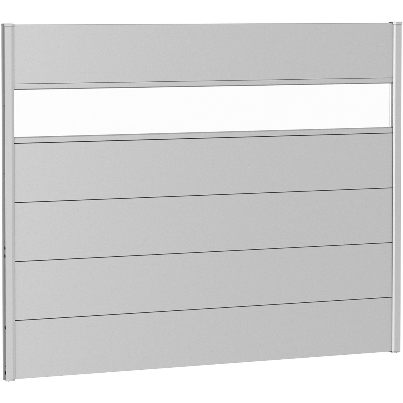 BIOHORT VEGGPANEL FOR LEVEGG AKRYLGLASS 180X135 SØLV METALLIC BIOHORT VEGGPANEL FOR LEVEGG AKRYLGLASS 180X135 SØLV METALLIC