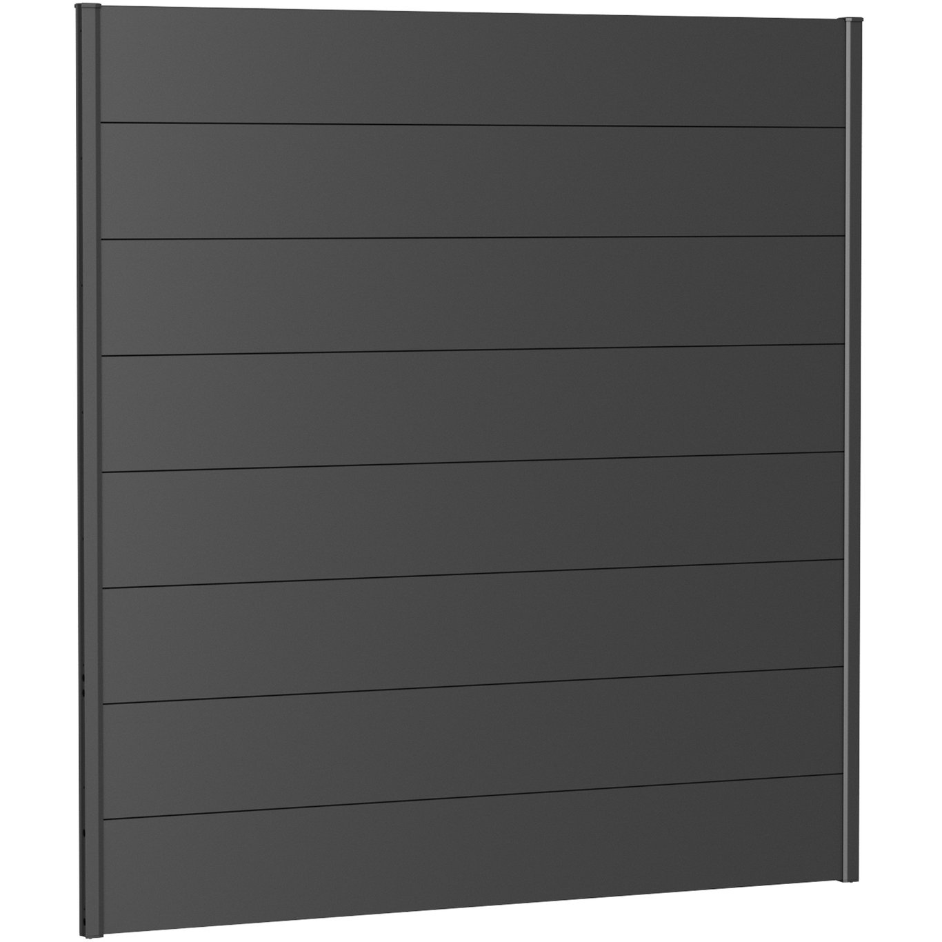 BIOHORT VEGGPANEL FOR LEVEGG UTEN AKRYLGLASS 180X180 MØRK GRÅ METALLIC BIOHORT VEGGPANEL FOR LEVEGG UTEN AKRYLGLASS 180X180 MØRK GRÅ METALLIC