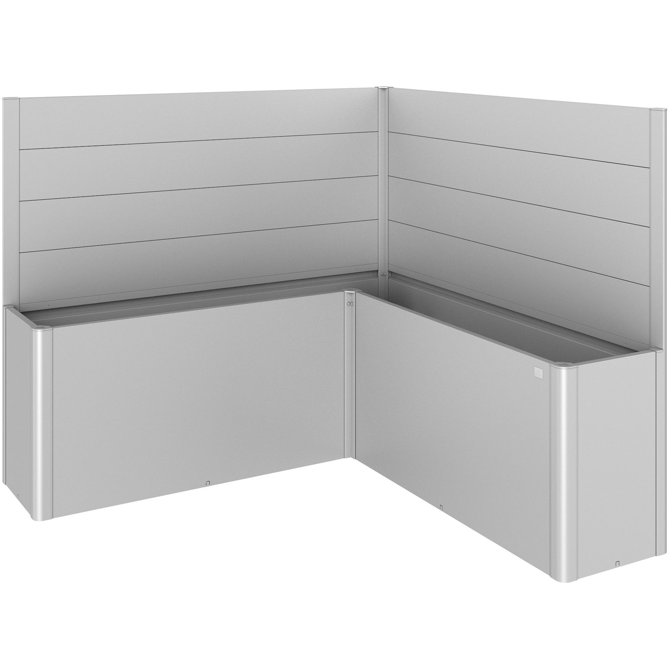 BIOHORT ESPALIER 200 L (2STK) SØLV METALLIC FOR BELVEDERE HØYBED BIOHORT ESPALIER 200 L (2STK) SØLV METALLIC FOR BELVEDERE HØYBED