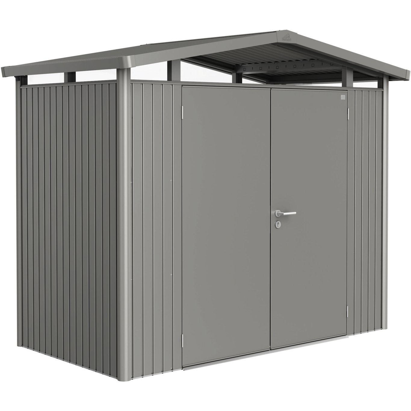 BIOHORT UTEBOD PANORAMA STR P1 kvartsgrå DOBBEL DØR