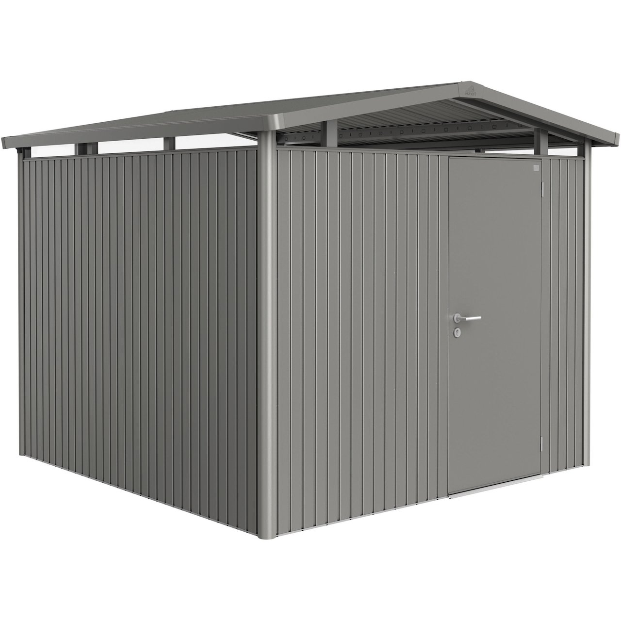 BIOHORT UTEBOD PANORAMA STR P4 kvartsgrå ENKEL DØR