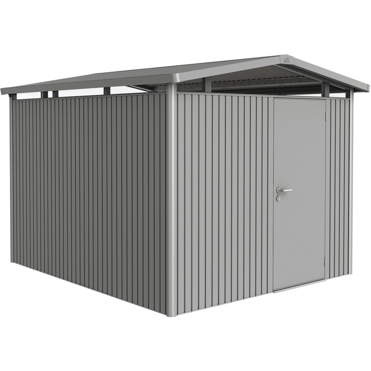 BIOHORT UTEBOD PANORAMA STR P5 kvartsgrå ENKEL DØR