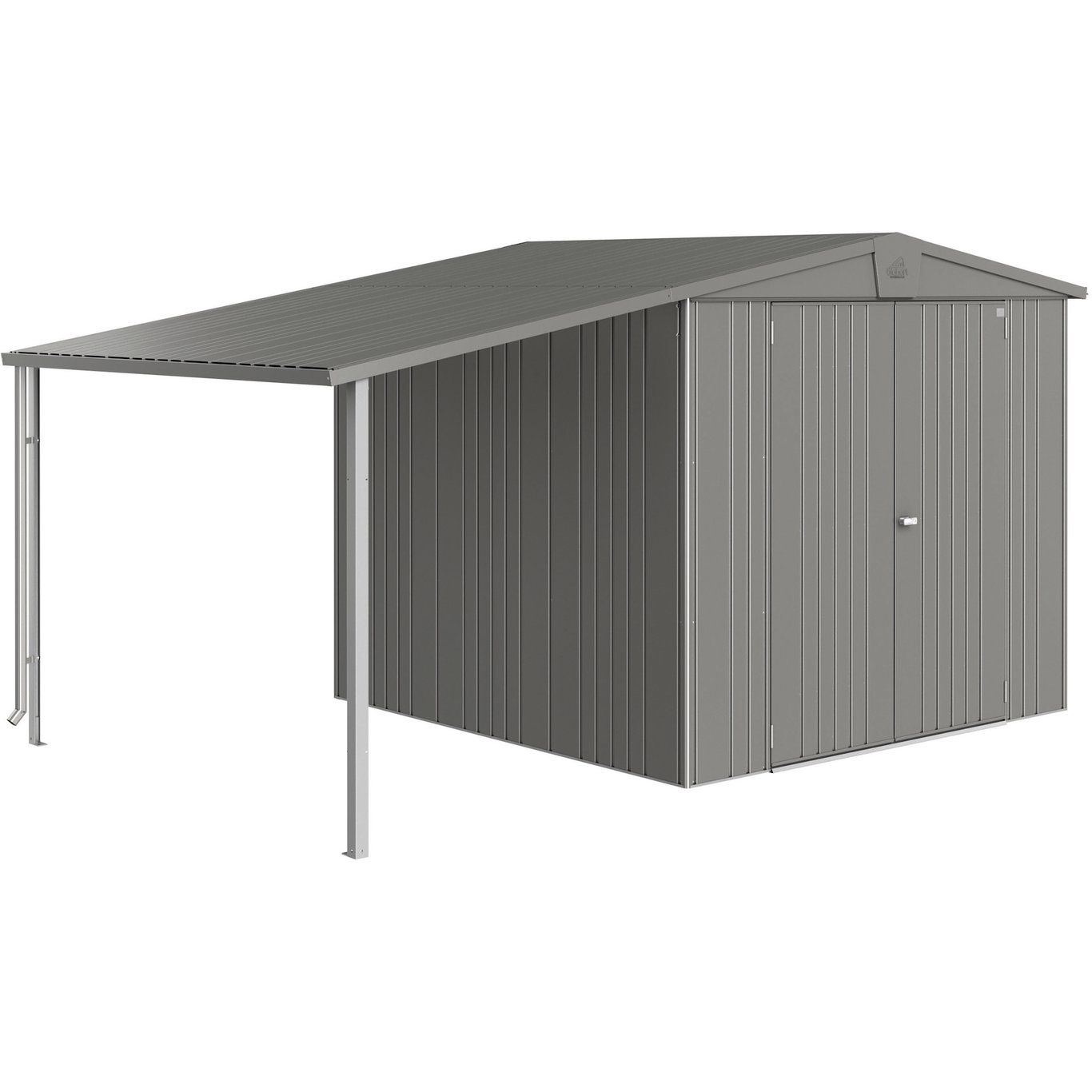 BIOHORT SIDETAK TIL EUROPA 4/5 kvartsgrå