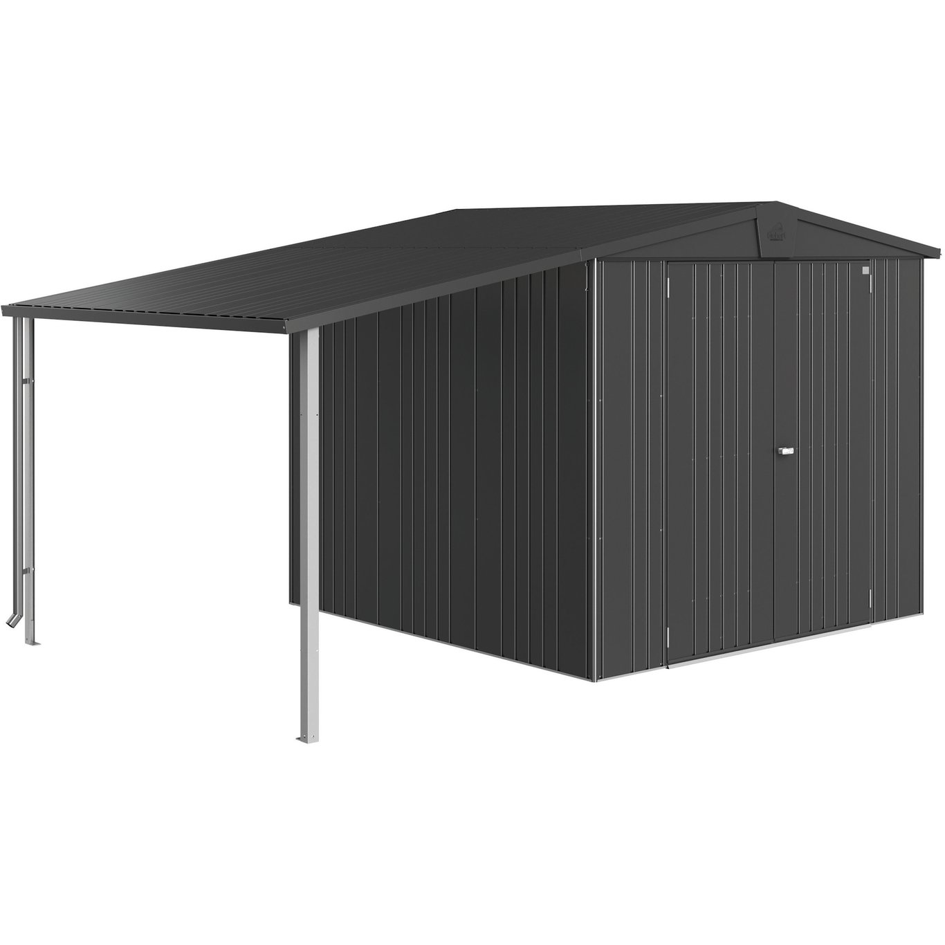 BIOHORT SIDETAK EUROPA 4/5 MØRK GRÅ BIOHORT SIDETAK EUROPA 4/5 MØRK GRÅ