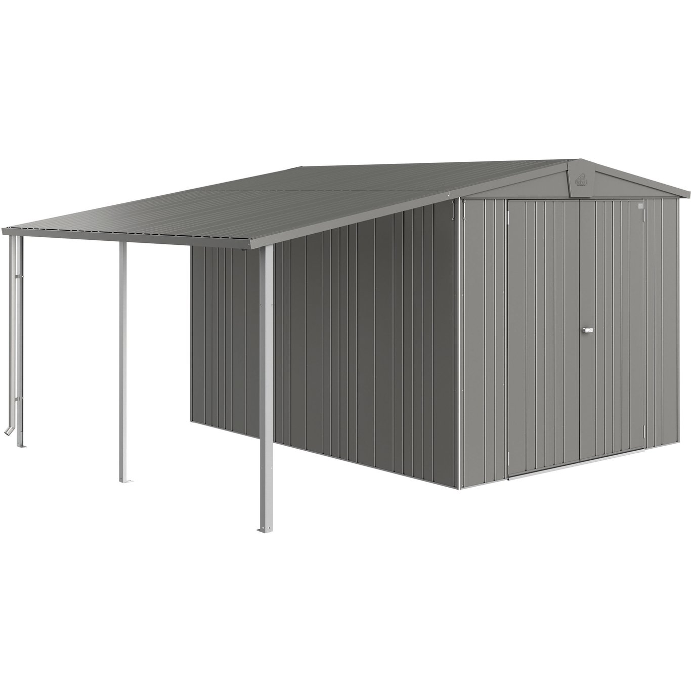 BIOHORT SIDETAK TIL EUROPA 6/7 kvartsgrå