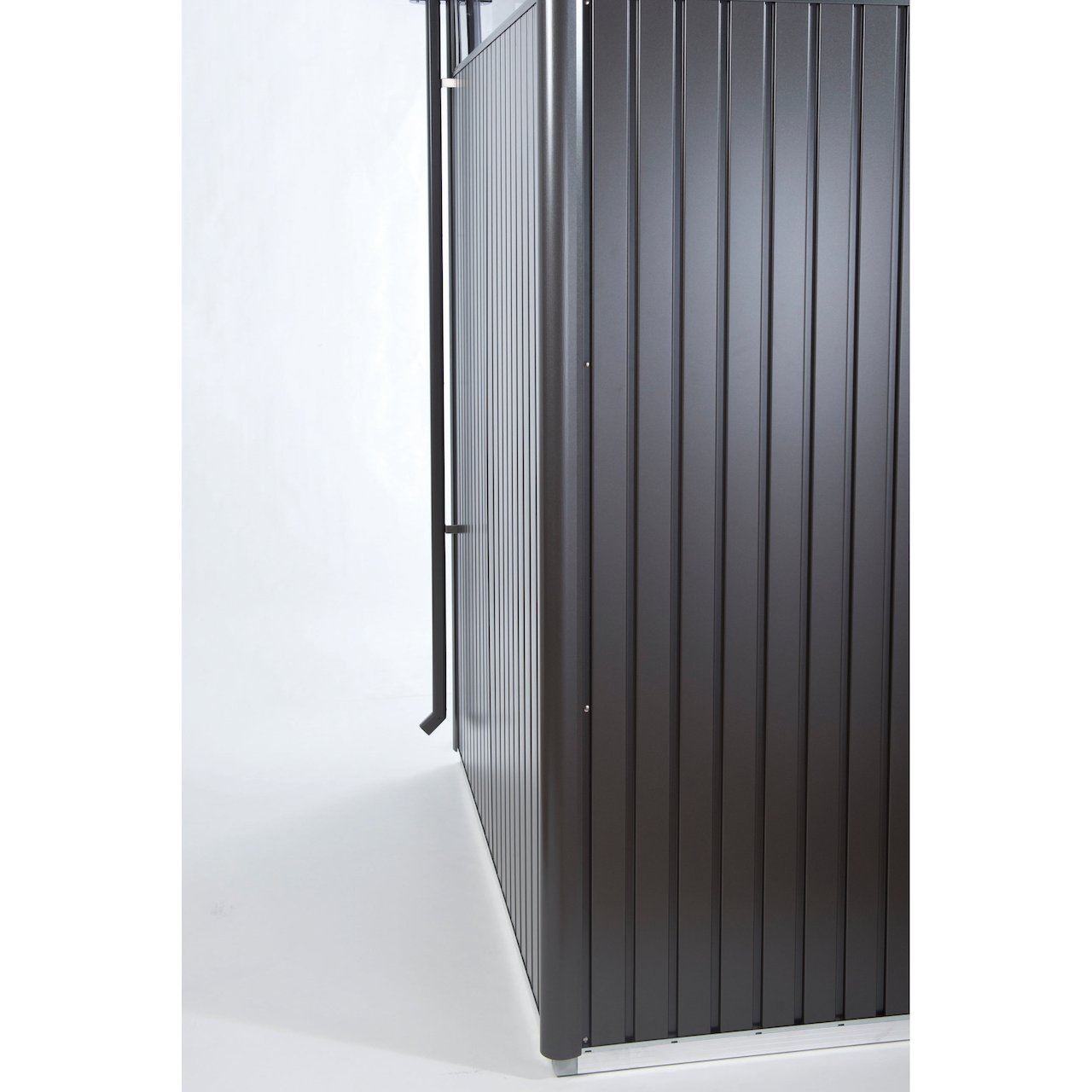 BIOHORT TAKNEDLØP PANORAMA 2 STK MØRK GRÅ BIOHORT TAKNEDLØP PANORAMA 2 STK MØRK GRÅ