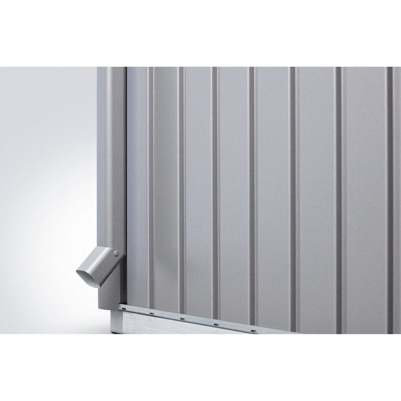 BIOHORT TAKNEDLØP PANORAMA 2 STK kvartsgrå