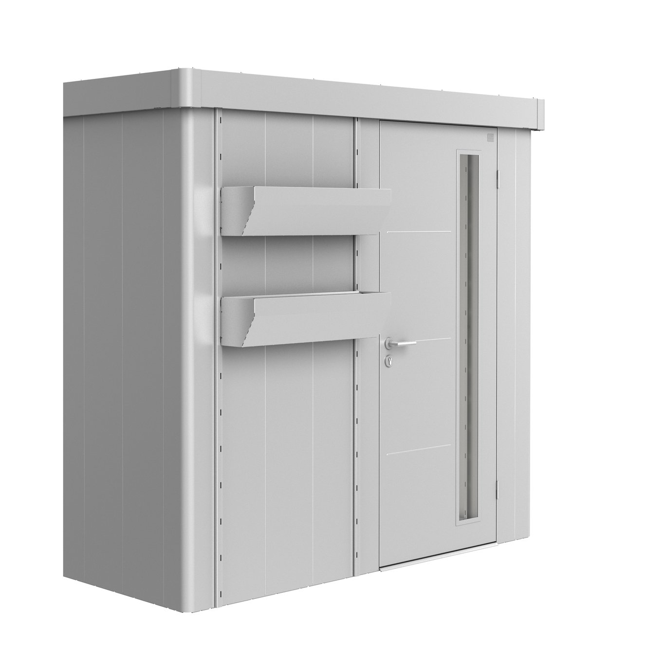 BIOHORT FLORABOARD FOR REDSKAPSBOD NEO, KVARTSGRÅ METALLIC BIOHORT FLORABOARD FOR REDSKAPSBOD NEO, KVARTSGRÅ METALLIC