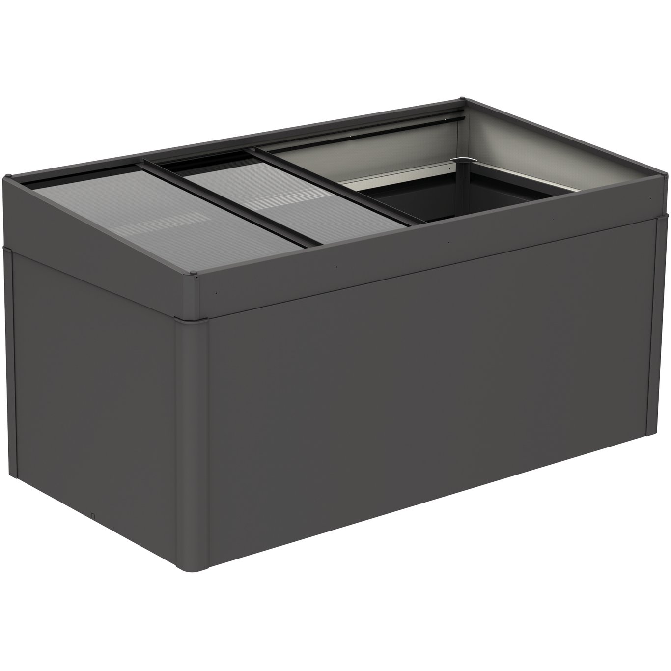 BIOHORT RAMME 2X1 METALLIC MØRK GRÅ BIOHORT RAMME 2X1 METALLIC MØRK GRÅ