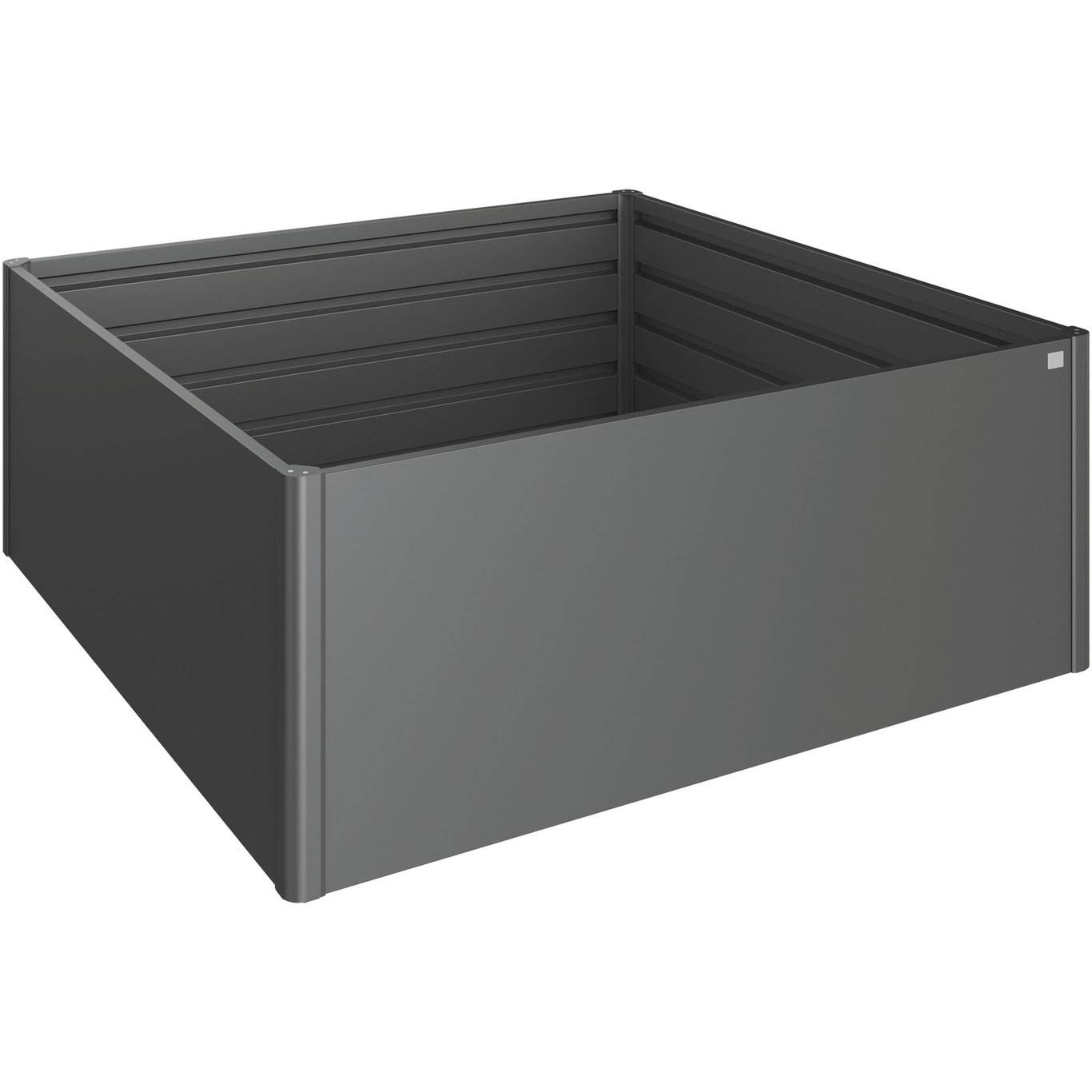 BIOHORT HØYBED 2 X 2, MØRK GRÅ METALLIC