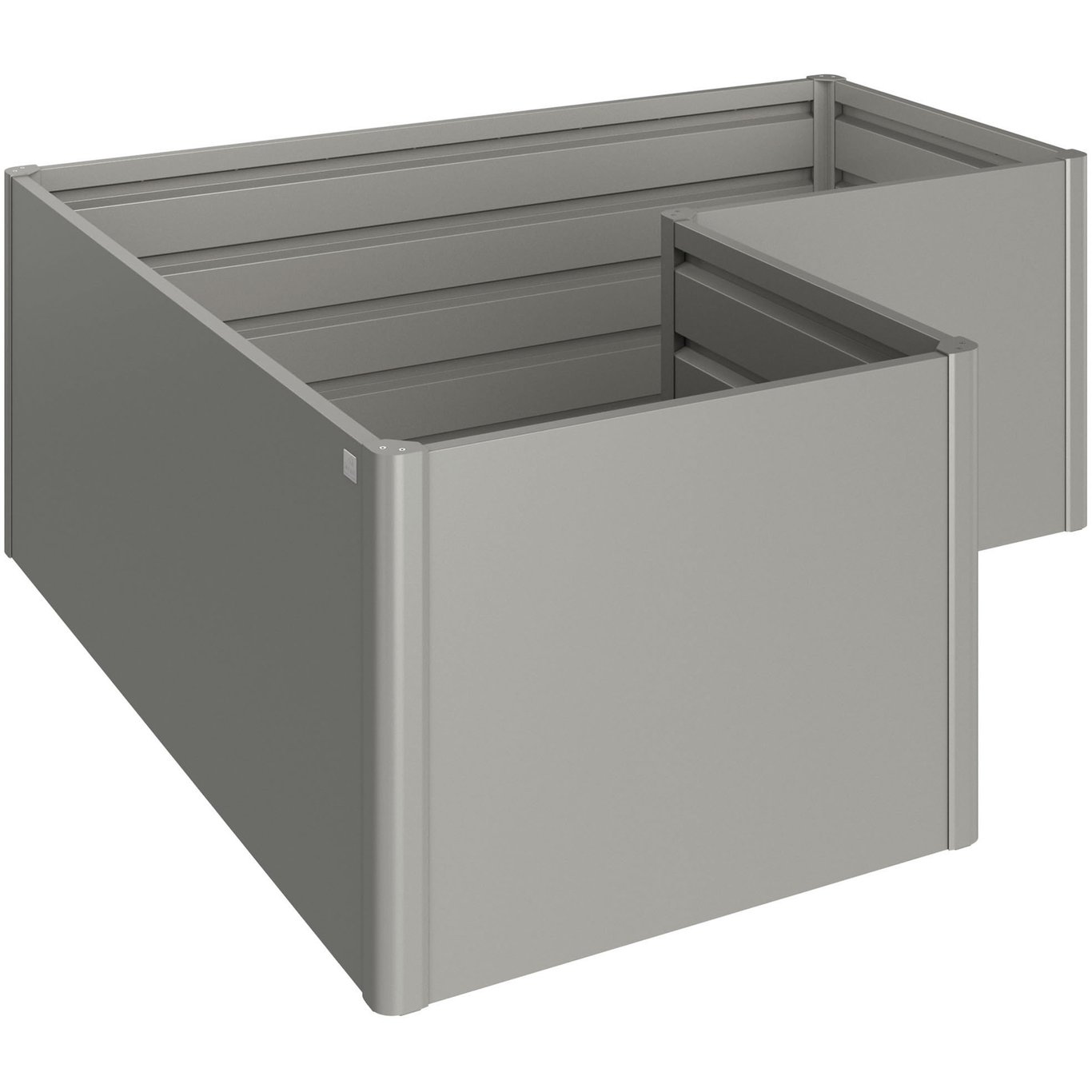 BIOHORT HØYBED L-STØRRELSE, KVARTSGRÅ METALLIC BIOHORT HØYBED L-STØRRELSE, KVARTSGRÅ METALLIC