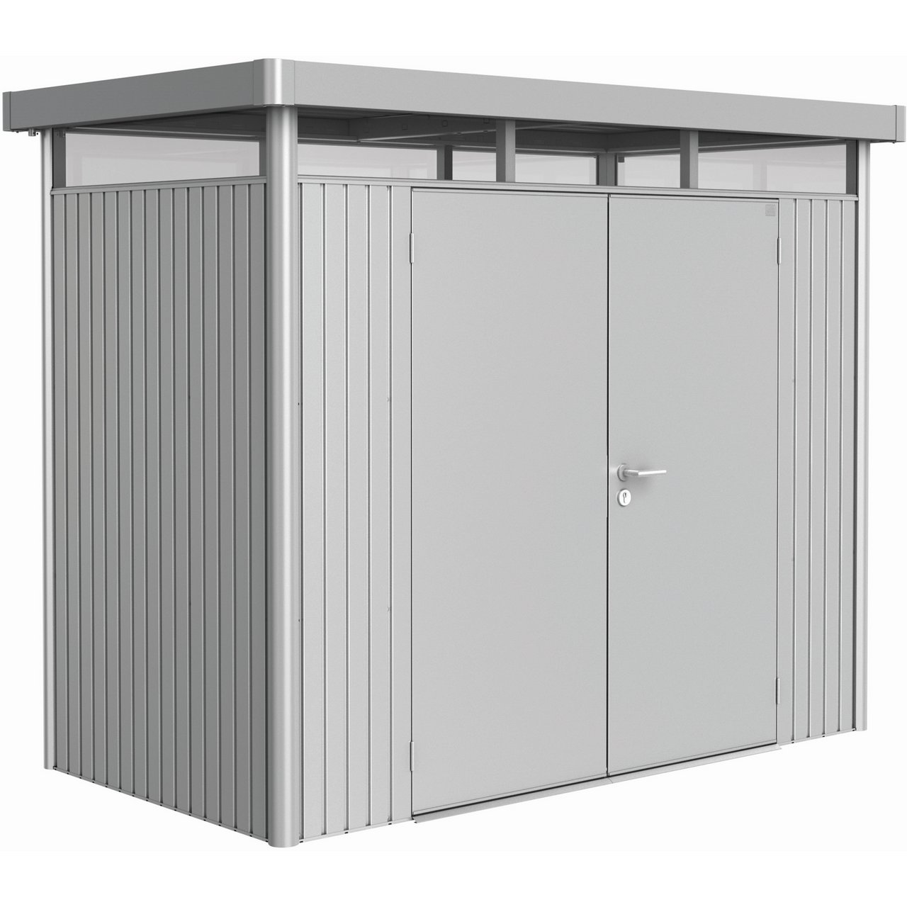 BIOHORT UTEBOD HIGHLINE H1 2 DØRER SØLV METALLIC BIOHORT UTEBOD HIGHLINE H1 2 DØRER SØLV METALLIC