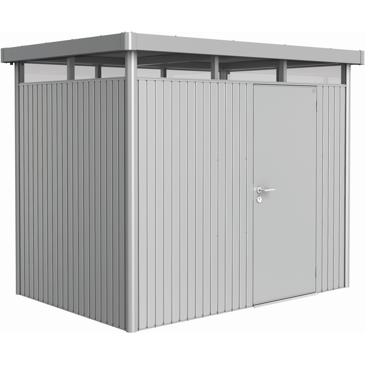 BIOHORT UTEBOD HIGHLINE H2 1 DØR SØLV METALLIC BIOHORT UTEBOD HIGHLINE H2 1 DØR SØLV METALLIC