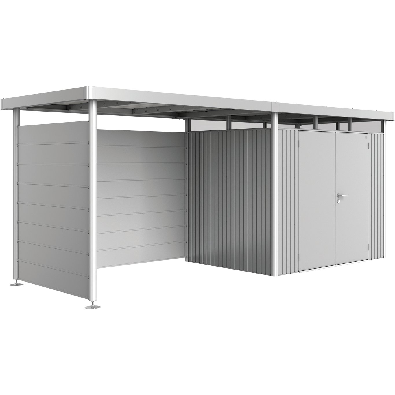 BIOHORT SIDEVEGG FOR HIGHLINE H2 SØLV BIOHORT SIDEVEGG FOR HIGHLINE H2 SØLV