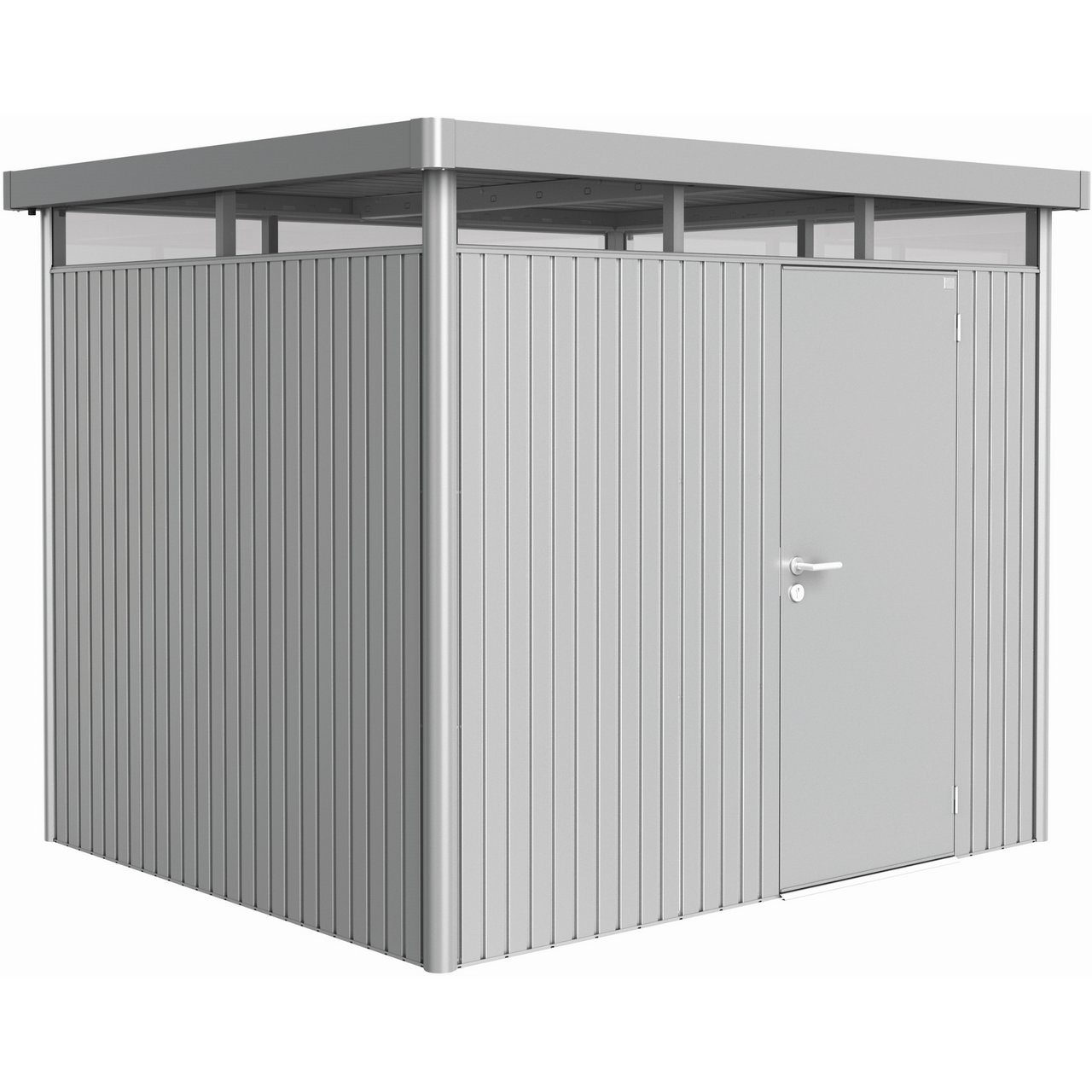 BIOHORT UTEBOD HIGHLINE H3 1 DØR SØLV METALLIC BIOHORT UTEBOD HIGHLINE H3 1 DØR SØLV METALLIC