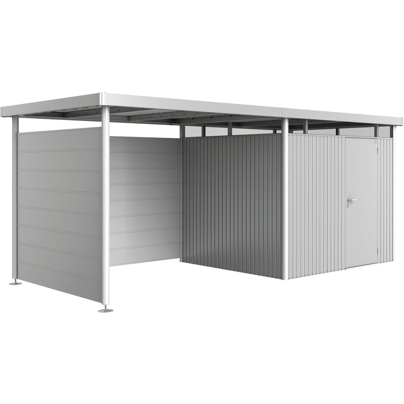 BIOHORT SIDEVEGG FOR HIGHLINE H3 SØLV BIOHORT SIDEVEGG FOR HIGHLINE H3 SØLV