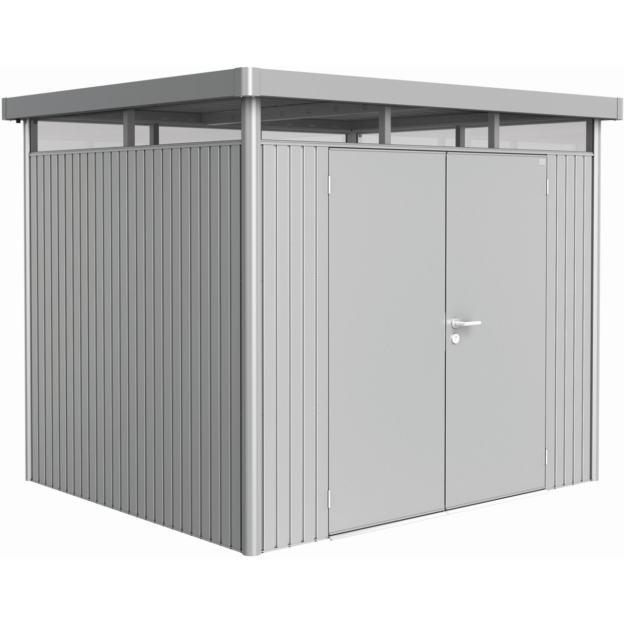 BIOHORT UTEBOD HIGHLINE H3 2 DØRER SØLV METALLIC BIOHORT UTEBOD HIGHLINE H3 2 DØRER SØLV METALLIC