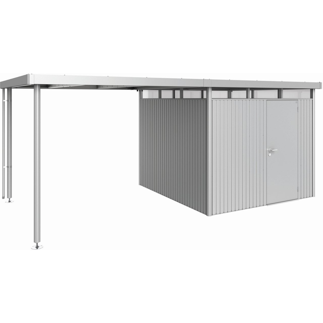 BIOHORT SIDETAK HIGHLINE H4 SØLV METALLIC