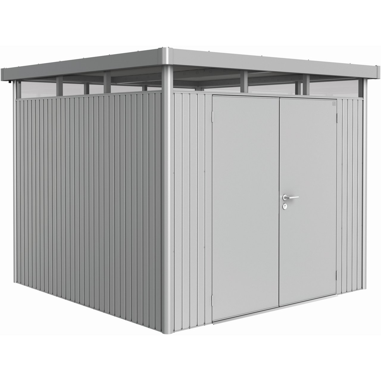 BIOHORT UTEBOD HIGHLINE H4 2 DØRER SØLV METALLIC BIOHORT UTEBOD HIGHLINE H4 2 DØRER SØLV METALLIC