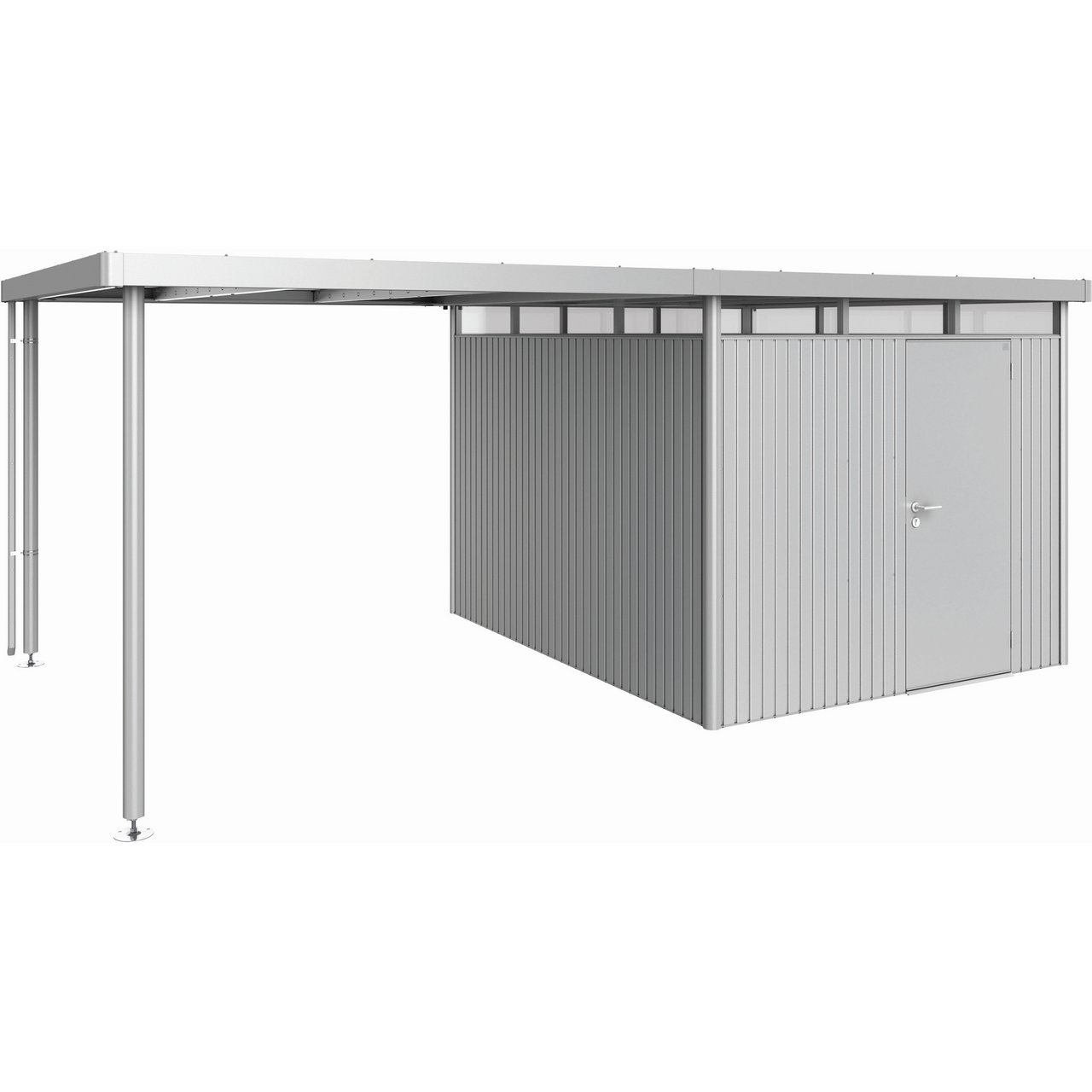 BIOHORT SIDETAK HIGHLINE H5 SØLV METALLIC