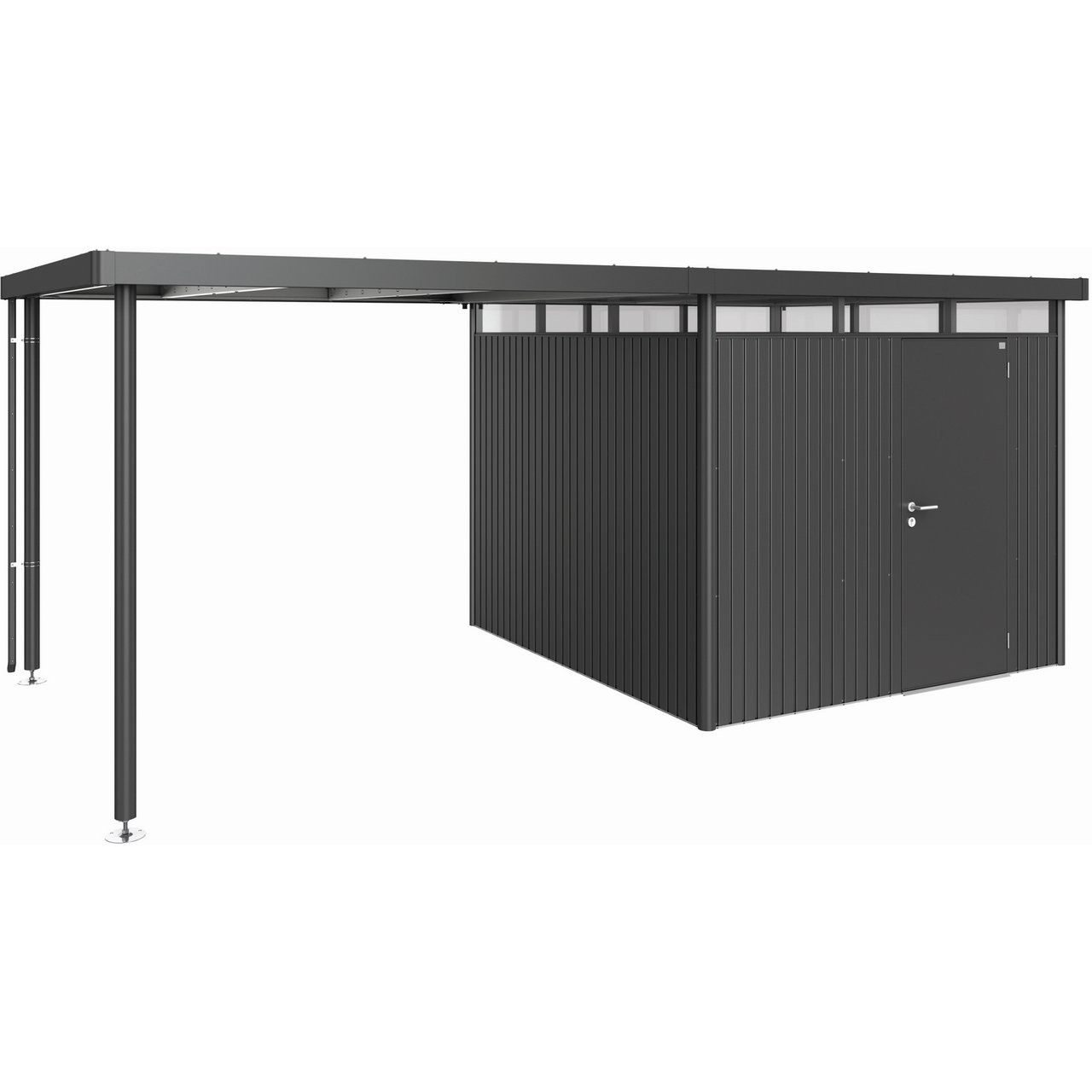 BIOHORT SIDETAK HIGHLINE H4 MØRK GRÅ METALLIC BIOHORT SIDETAK HIGHLINE H4 MØRK GRÅ METALLIC