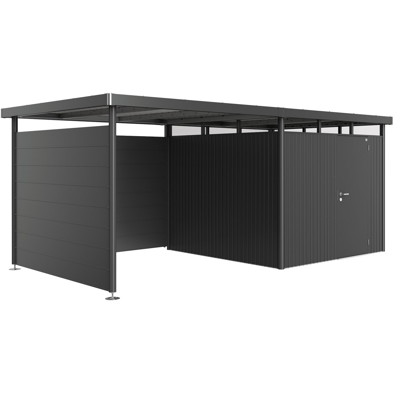 BIOHORT SIDEVEGG FOR HIGHLINE H4 MØRK GRÅ BIOHORT SIDEVEGG FOR HIGHLINE H4 MØRK GRÅ