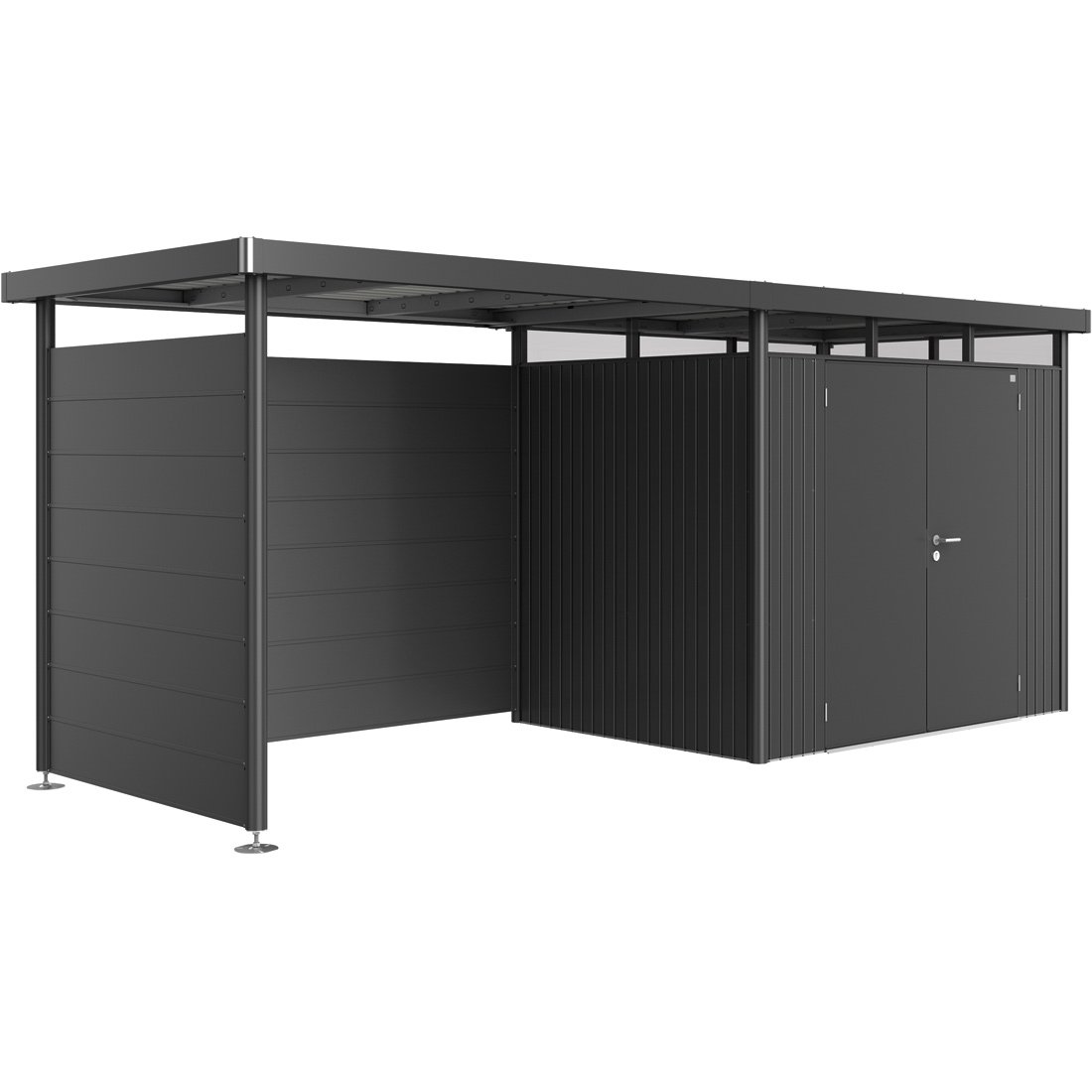 BIOHORT BAKVEGG HIGHLINE H2-H5 MØRK GRÅ BIOHORT BAKVEGG HIGHLINE H2-H5 MØRK GRÅ