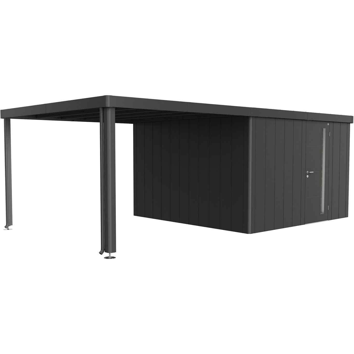 BIOHORT SIDETAK FOR REDSKAPSBOD NEO 4A/4B/4C/4D MØRK GRÅ METALLIC BIOHORT SIDETAK FOR REDSKAPSBOD NEO 4A/4B/4C/4D MØRK GRÅ METALLIC