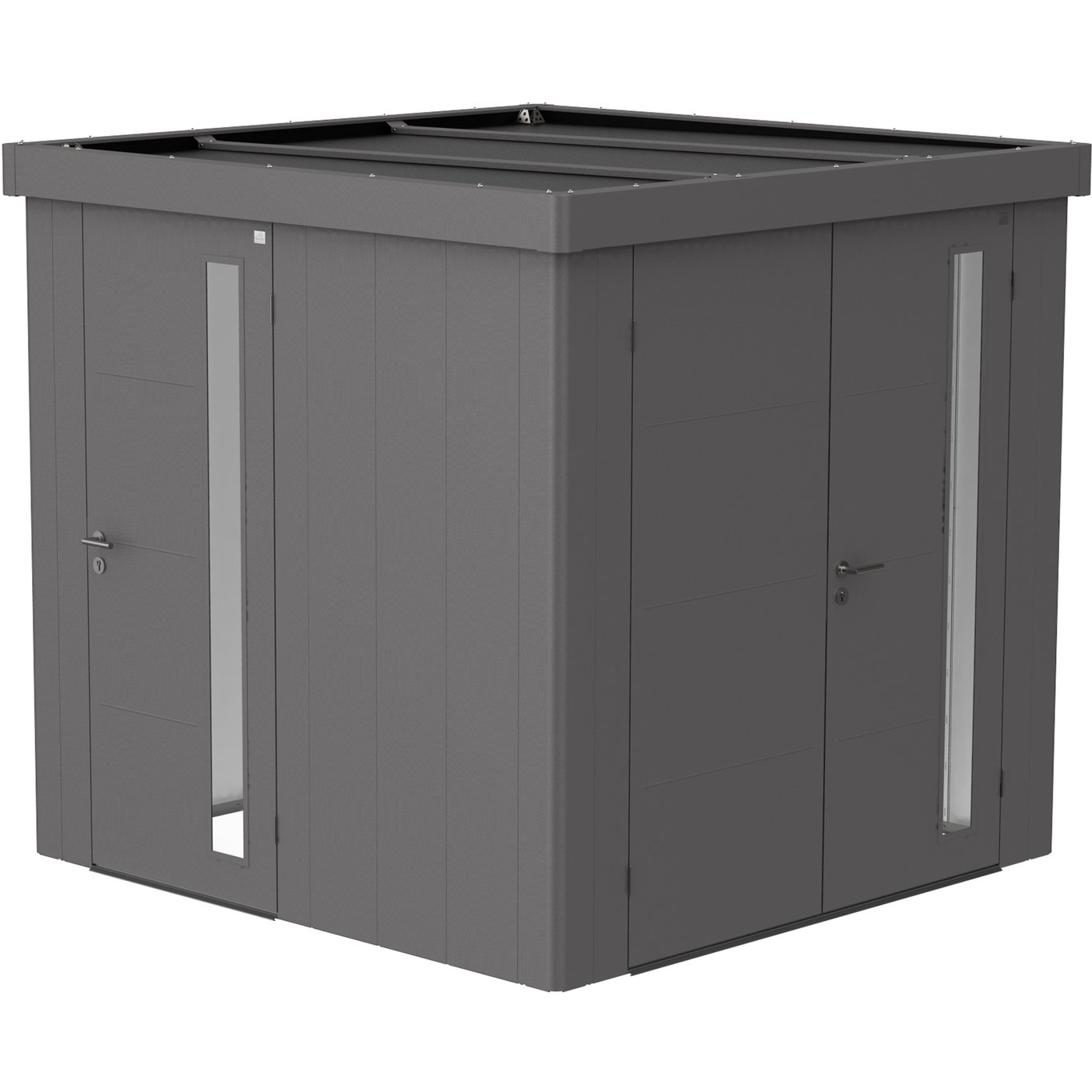 BIOHORT EKSTRA DØR REDSKAPSBOD NEO, KVARTSGRÅ METALLIC BIOHORT EKSTRA DØR REDSKAPSBOD NEO, KVARTSGRÅ METALLIC