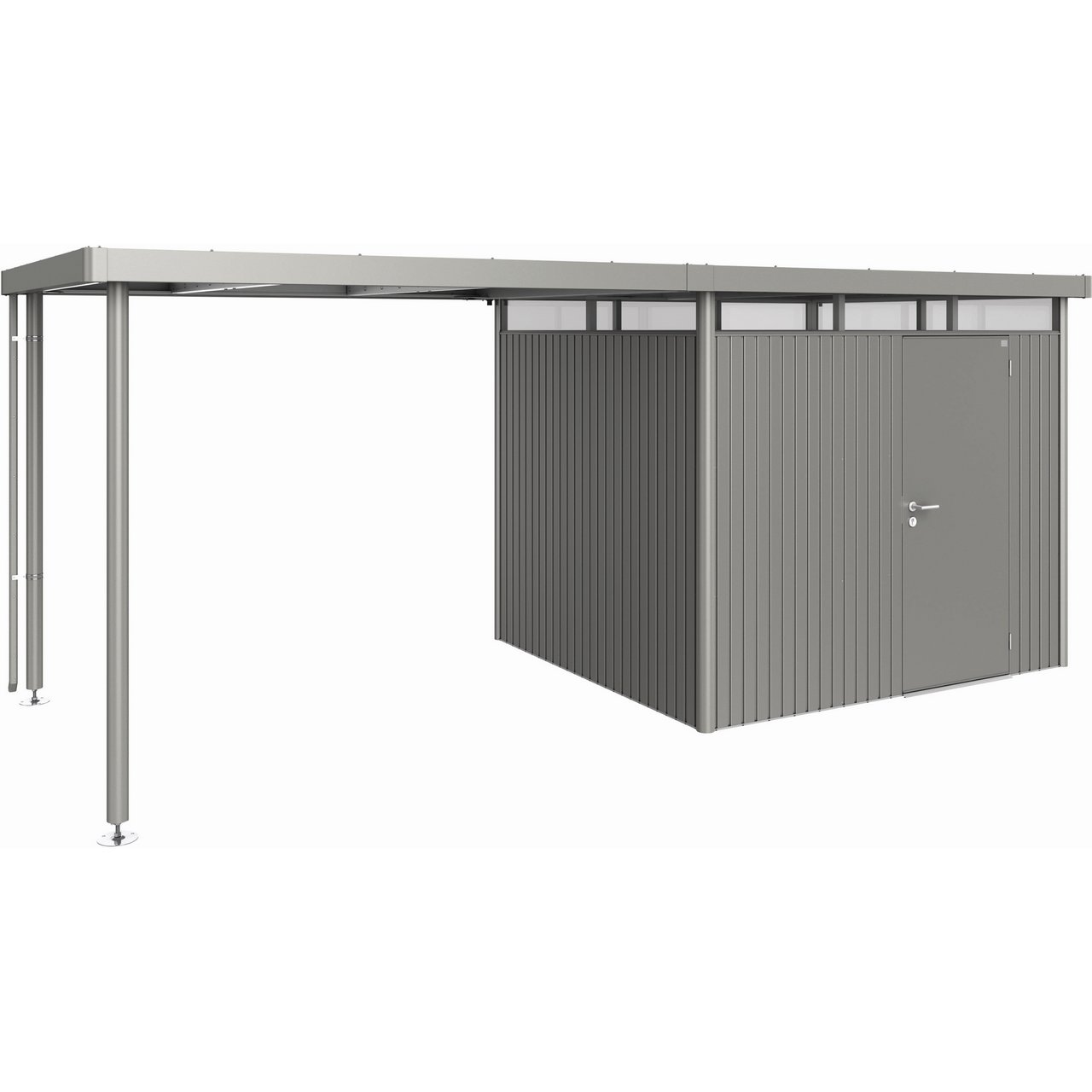 BIOHORT SIDETAK HIGHLINE H3 KVARTSGRÅ METALLIC BIOHORT SIDETAK HIGHLINE H3 KVARTSGRÅ METALLIC