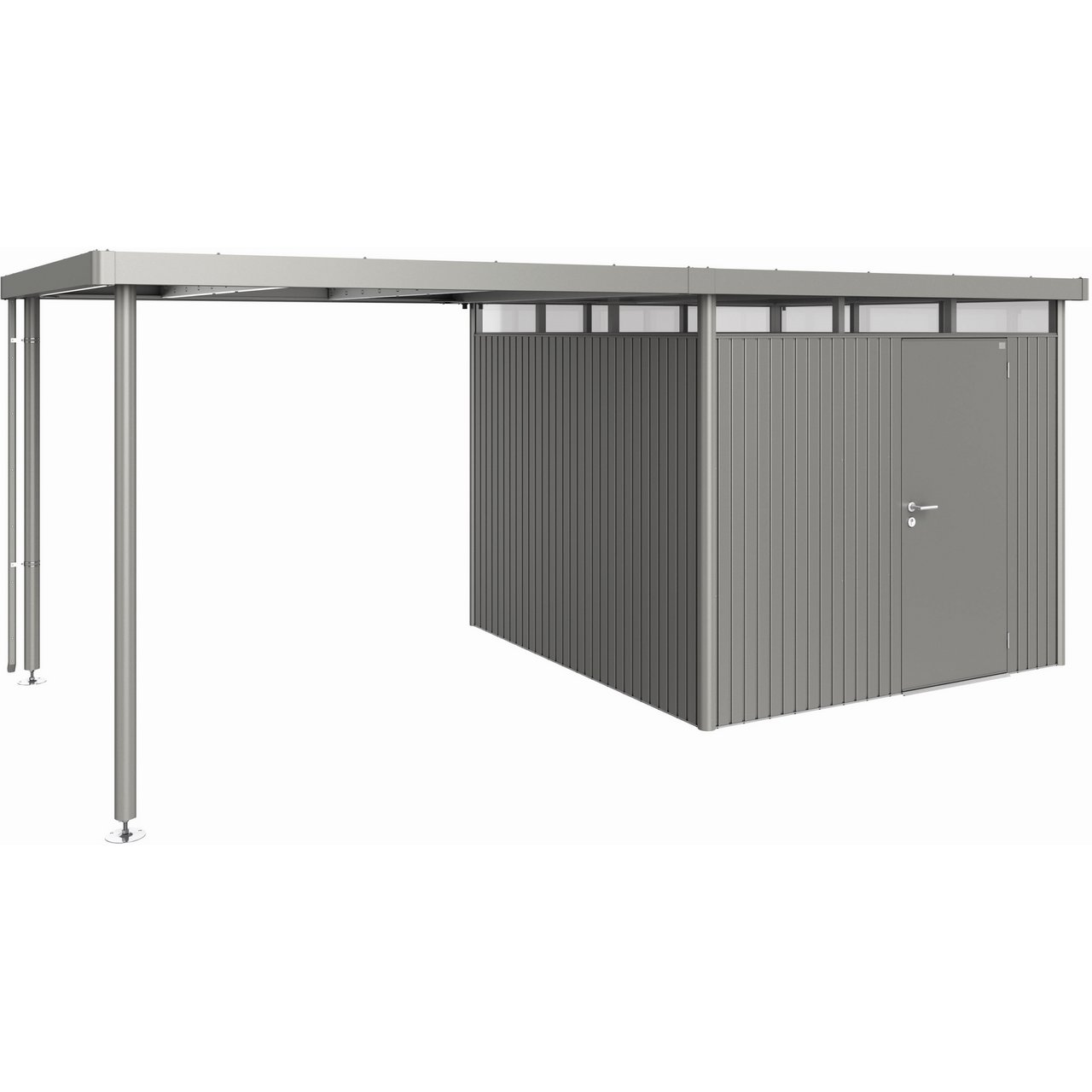 BIOHORT SIDETAK HIGHLINE H4 KVARTSGRÅ METALLIC BIOHORT SIDETAK HIGHLINE H4 KVARTSGRÅ METALLIC