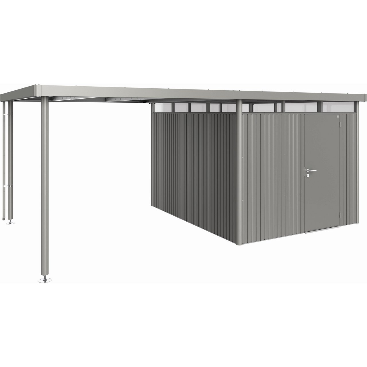 BIOHORT SIDETAK HIGHLINE H5 KVARTSGRÅ METALLIC BIOHORT SIDETAK HIGHLINE H5 KVARTSGRÅ METALLIC